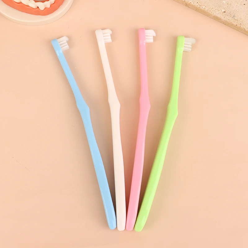 Orthodontic Toothbrushes Concavity Multicolour Interdental Brush For Cleaning Ortho Braces Toothbrush