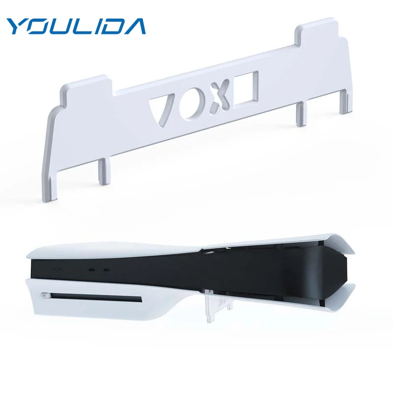 STARTRC For PS5 Slim Console Stand Fixed Horizontal Support Acrylic Stable Bracket for Sony Playstation 5 Slim Game Accessories