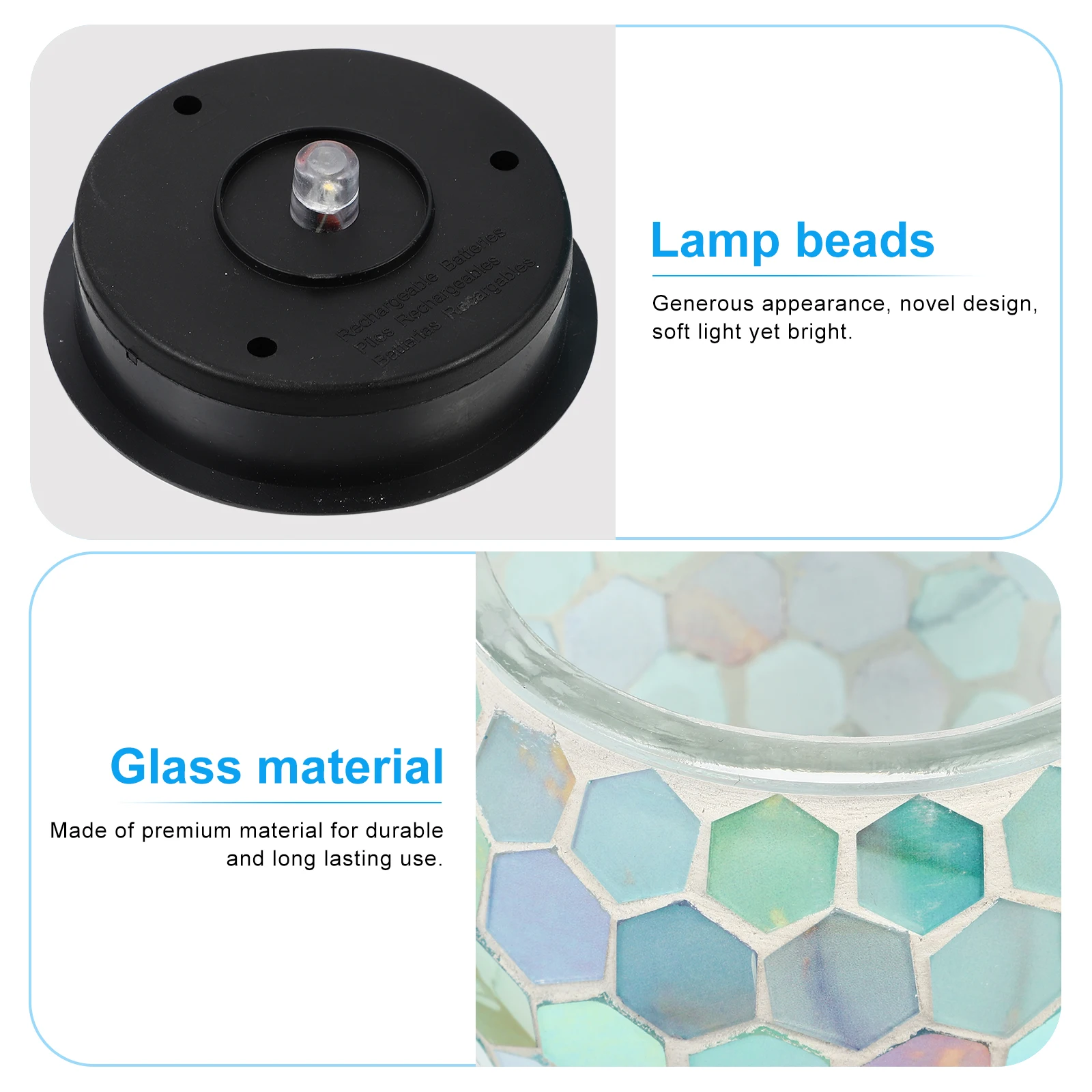 

1pc Solar Yard Lights Outdoor Decorative LED Light Waterproof Lawn Pathway Lighting Solution Solar Lamp