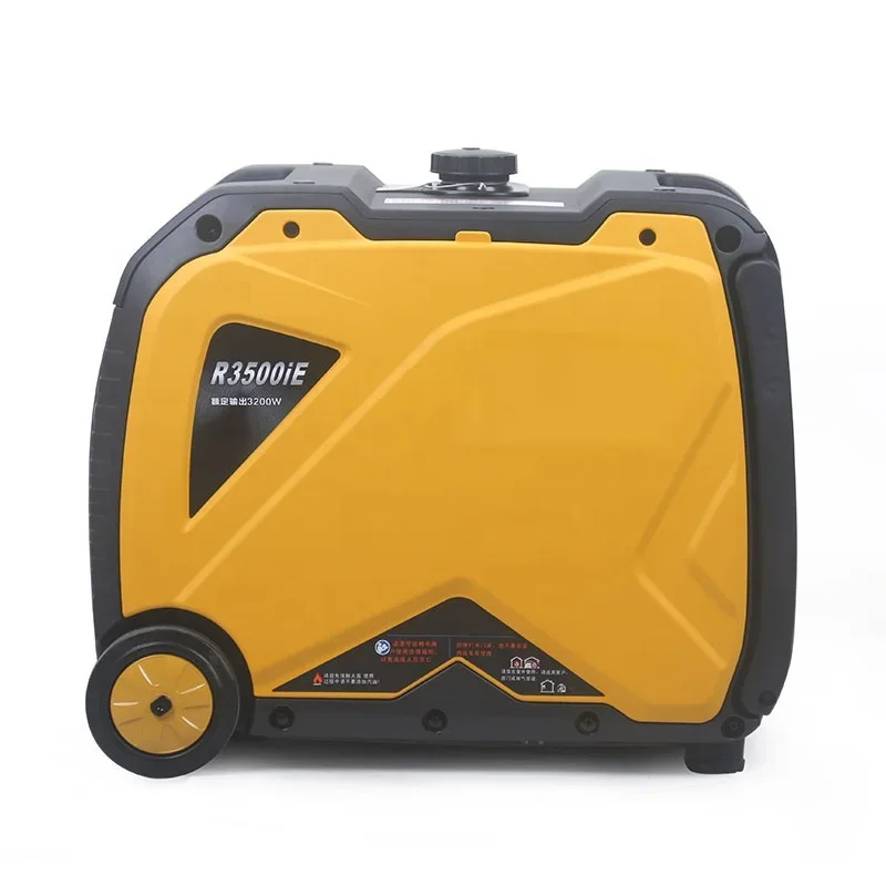 Bison Portable Silent 3Kw 3Kva 3000 Watts Gasoline Inverter Generator For Home Standby