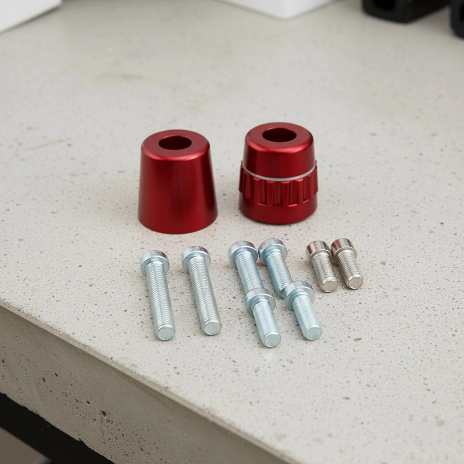 Motorcycle Handlebar End Plug Sleek Look Anodized Handlebar End Plug view 3