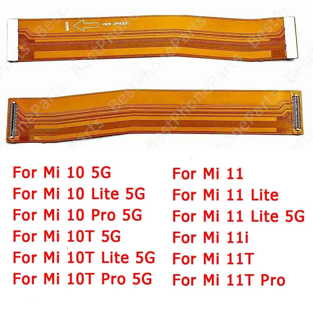 For Xiaomi Mi 11T Pro 11 Lite 5G NE 11i 10 10T Replacement Mainboard Main Board Ribbon Motherboard Connector Flex Cable