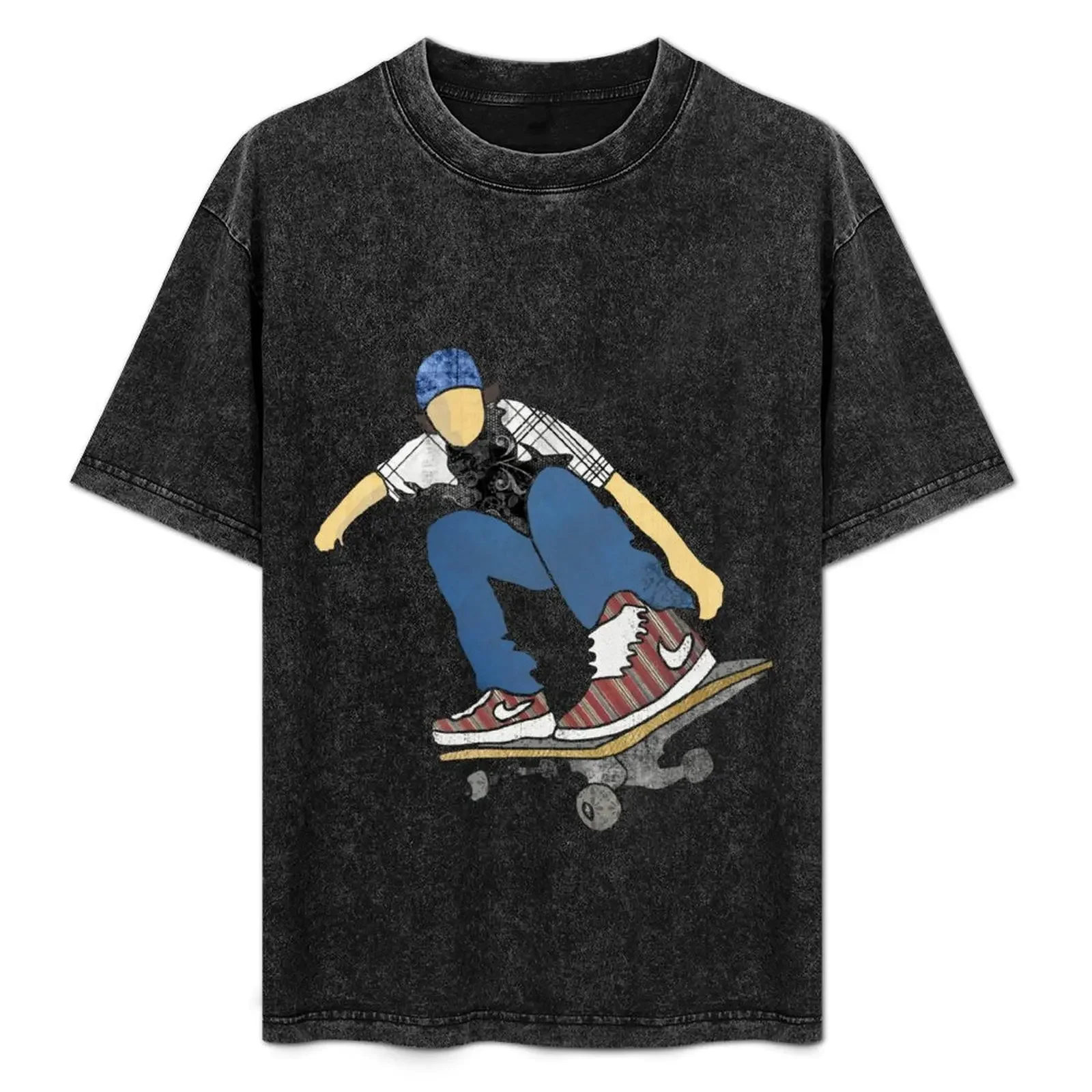 

Skateboard 1 T-Shirt korean fashion man t shirt Man t-shirt custom t shirt mens t shirts top quality