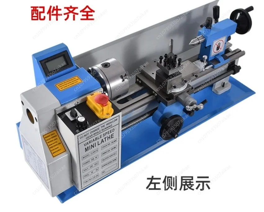 Stainless Steel  Metal Processing Lathe New 0618 110V/220V Mini  Machine Benchtop Metal  Tool Household  Small