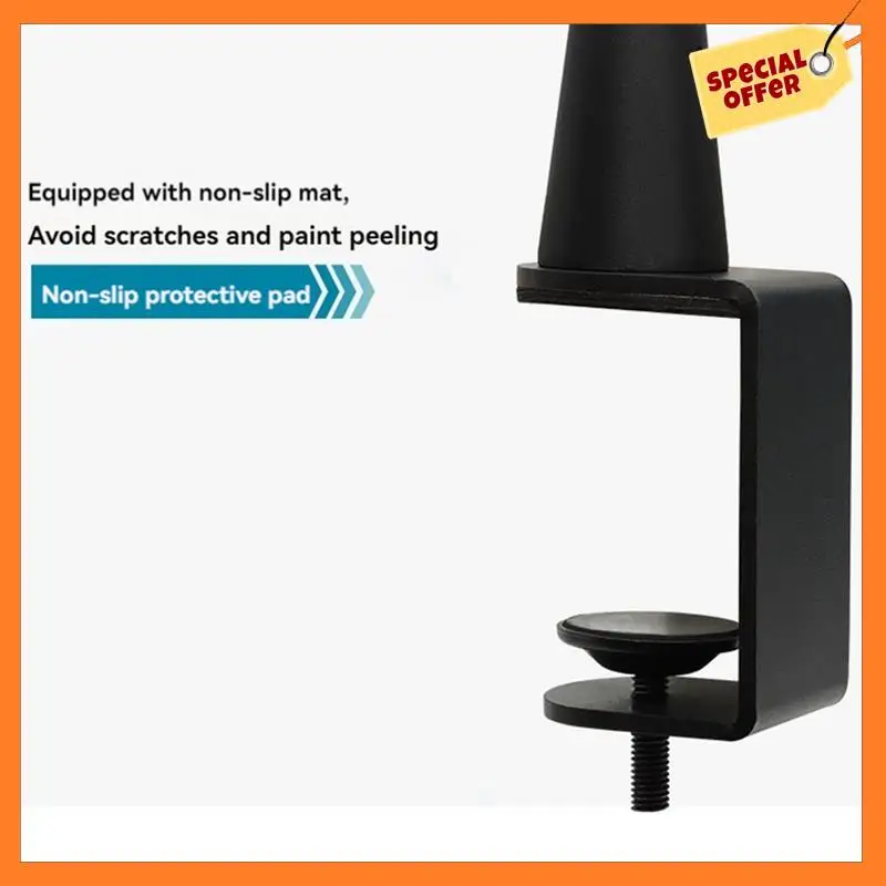 

AD08-Thin Microphone Arm, Microphone Boom Arm Desktop Stand With Microphone Clip,Adjustable Cantilever Stand For Phone Tablet