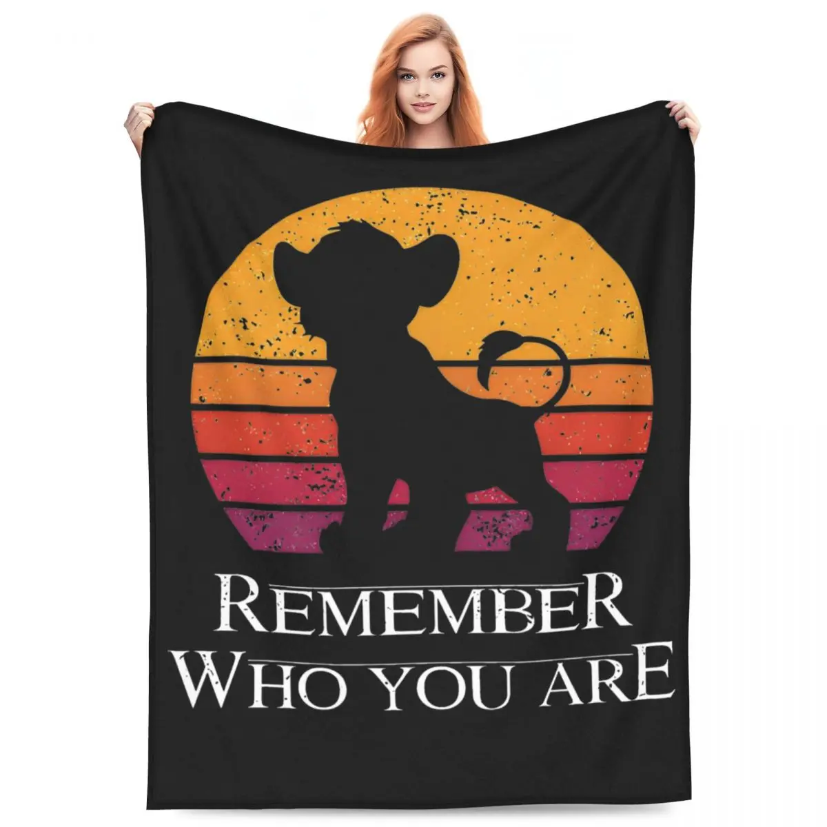 The Lion King Remember Who You Are Blankets Quality Soft Throw Blanket Winter Travel Outdoor Fashion Bedspread