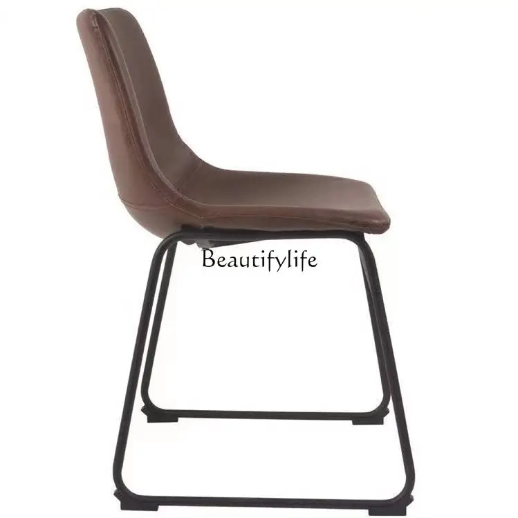 Simple modern disassembly and assembly restaurant without armrest dining chair