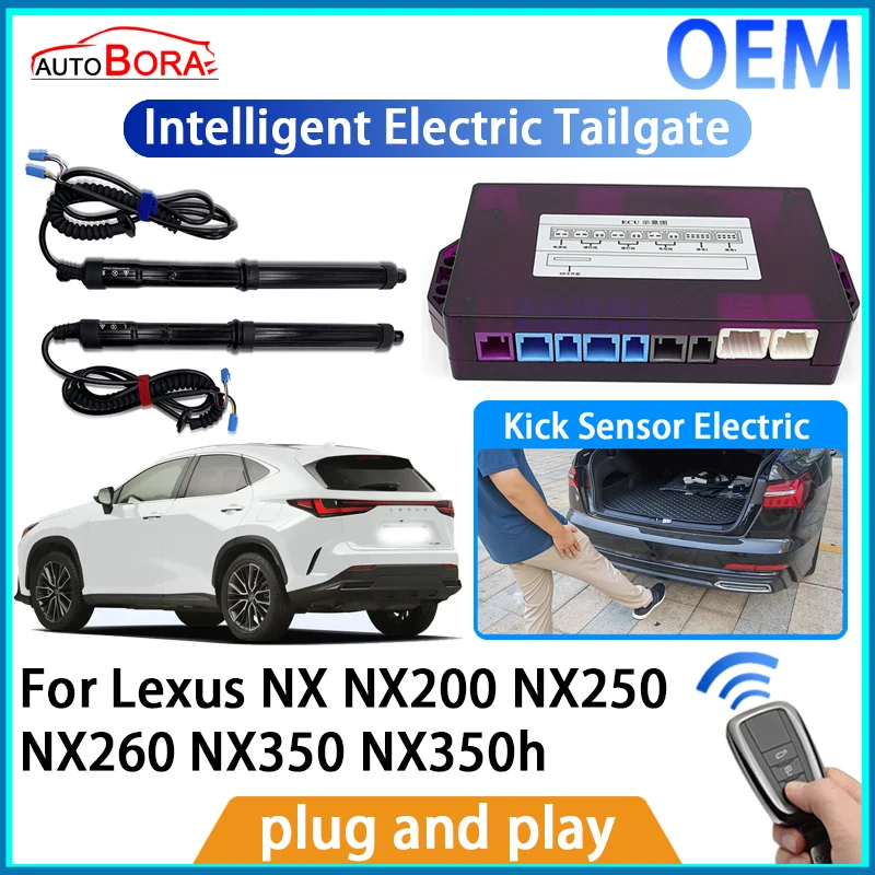 ZhuCamX-Kit de elevación automática para puerta trasera eléctrica inteligente, abridor de Control remoto para Lexus NX NX200 NX250 NX260 NX350 NX350h