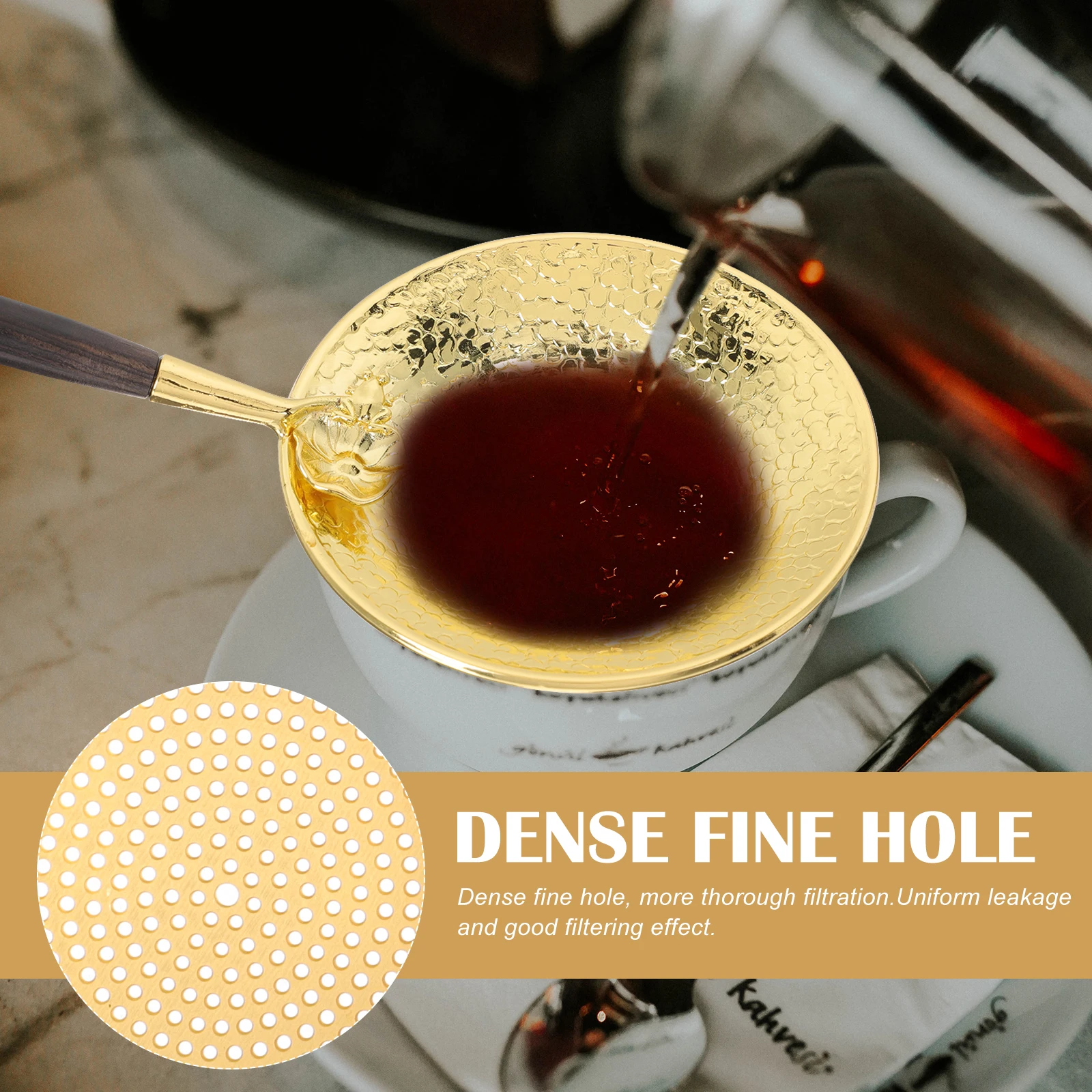 

Tea Filters Strainers Infusers Colanders Healthy Copper Plastic Uniform Leakage Good Filtering Easy Clean Long Serving