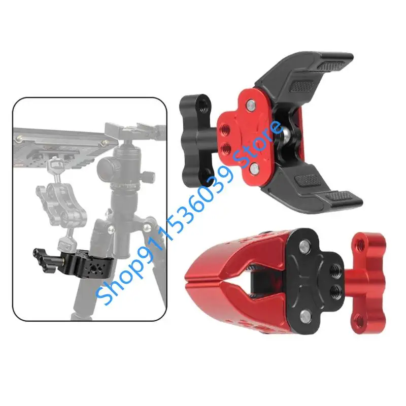 

Super Clamp Camera Clamp Mount with 1/4inch 3/8inch Screw Monitor Photography Adapter for DSLR Camera LED Lights/phone