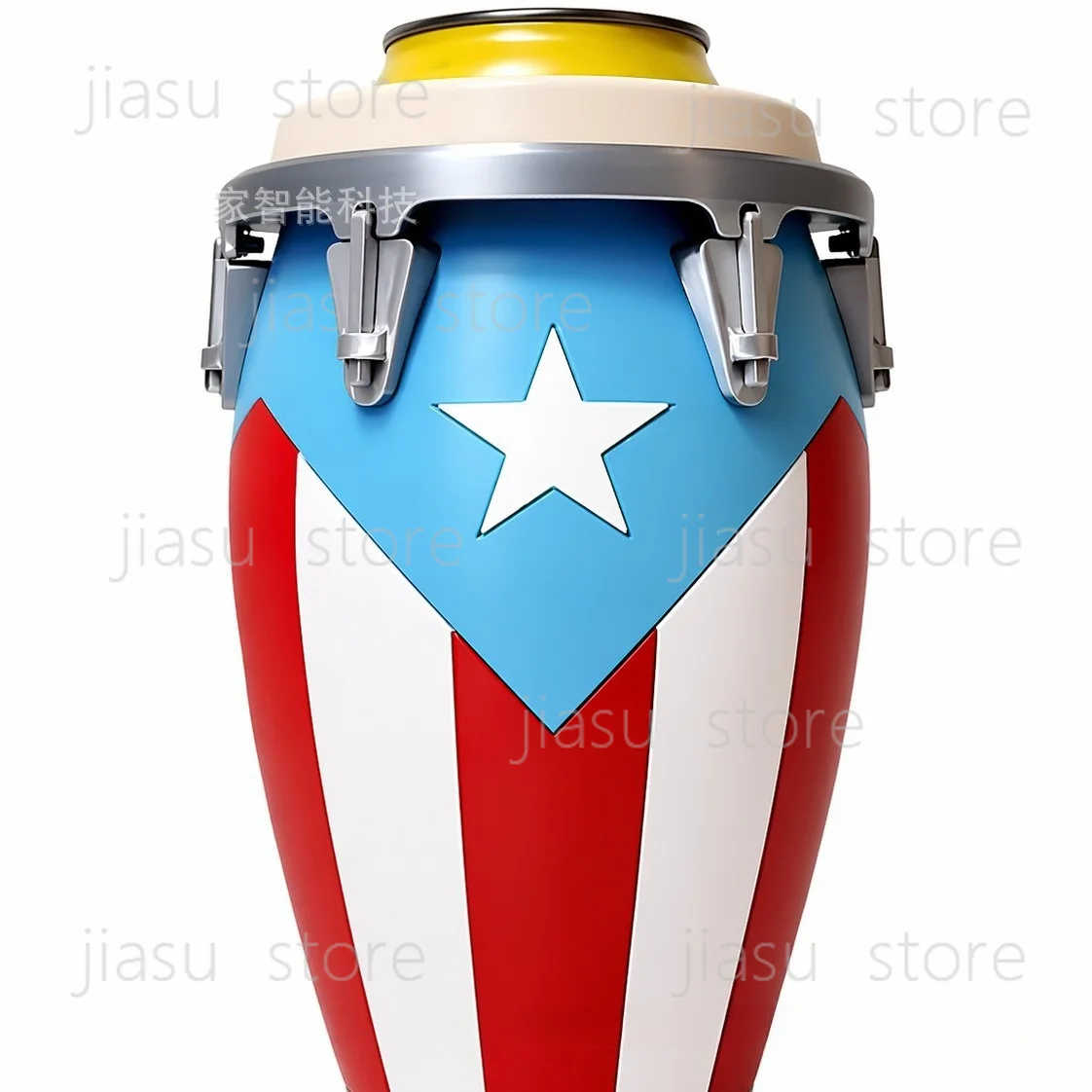 Drum‑Style Can Holder, Unique Differentiated Beverage Can Stand for Party Bar Drink Decoration Storage Accessory