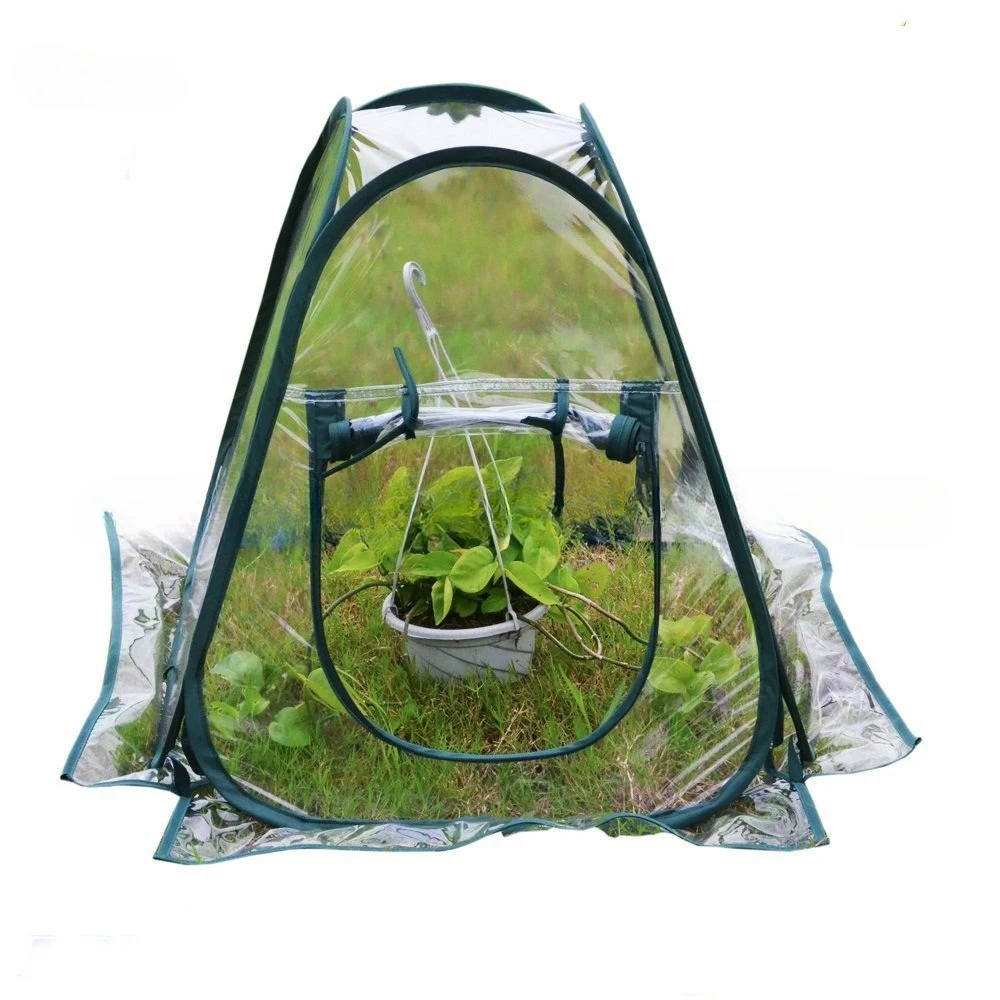

Foldable PVC Mini Greenhouse Garden Cover for Plants Portable Growing Tent