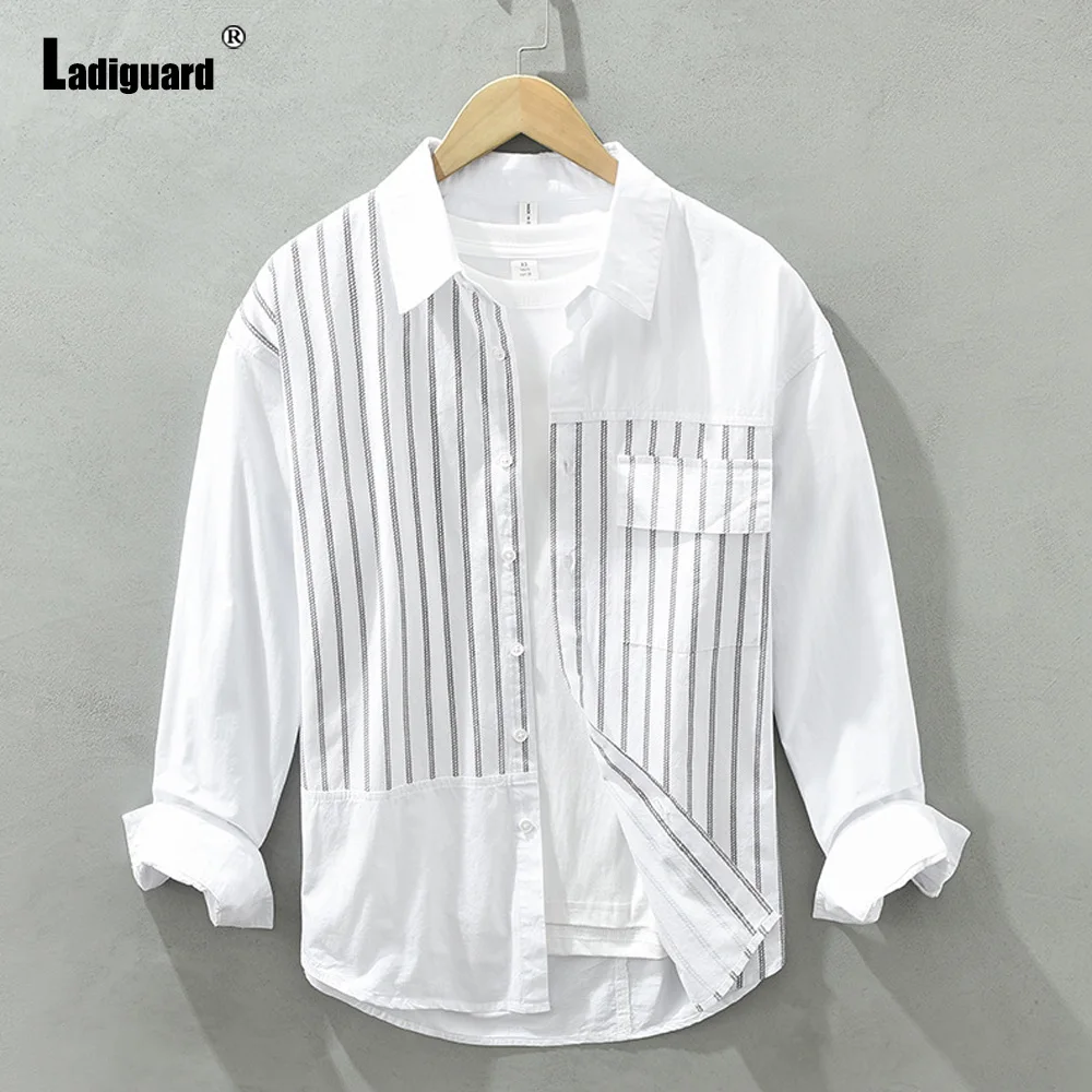 Creative Fashion 3DPrint Blouse Mens Vintage Shirts Clothing 2024 New Spring Harajuku Tops Men Casual Pocket Shirt blusas hommes