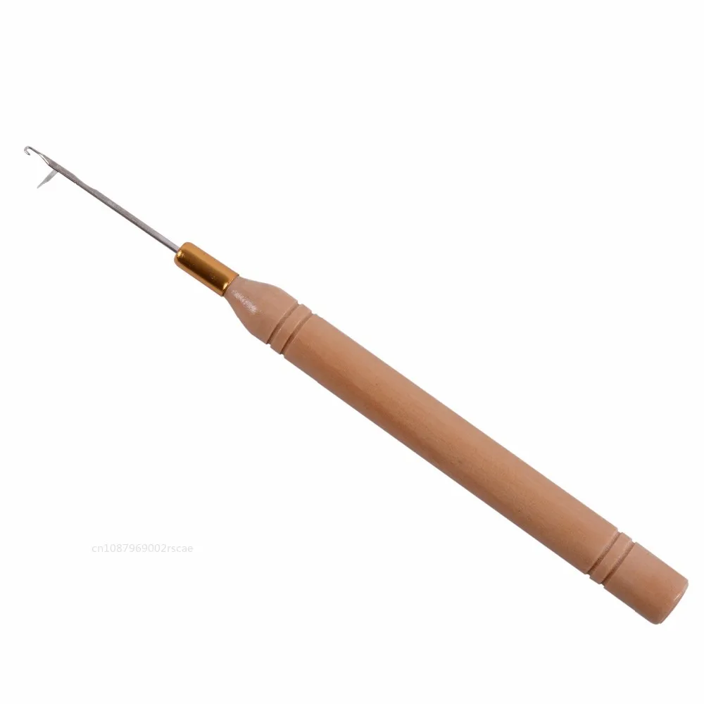 إبر حياكة الكروشيه بخمسة جوانب ، شكل منحني ، مقبض بلاستيكي ، صلب ، قالب ، طقم خياطة ، 5 * #3