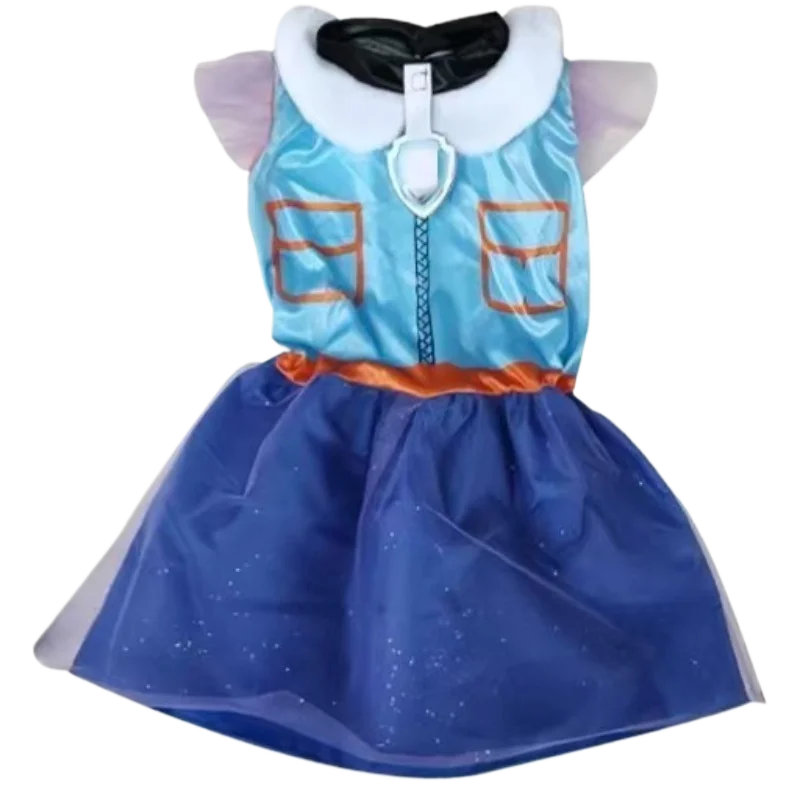 

Комплект костюма собаки с героями мультфильмов на Хэллоуин для девочек 3-8 лет, милая шляпа и рюкзак, наряд для косплея, регулируемый и мягкий