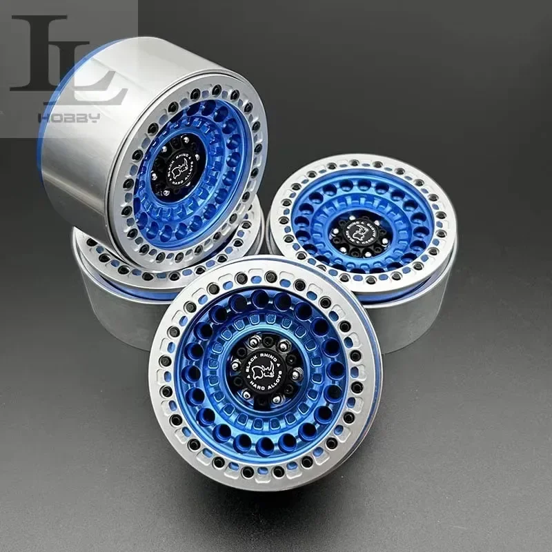 2 زوج 2.2 بوصة محور عجلات معدني ل 1/10 RC الزاحف سيارة Traxxas YIKONG TRX4 المدافع محوري SCX10 RC4WD اكسسوارات