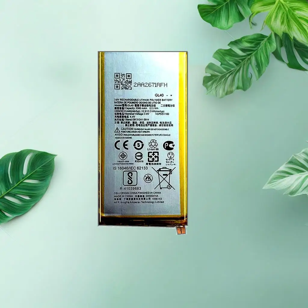 

Battery GL40 3510Mah For Motorola Moto Z Play Droid XT1635 XT1635-01 XT1635-02 XT1635-03 SNN5974A Mobile Phone