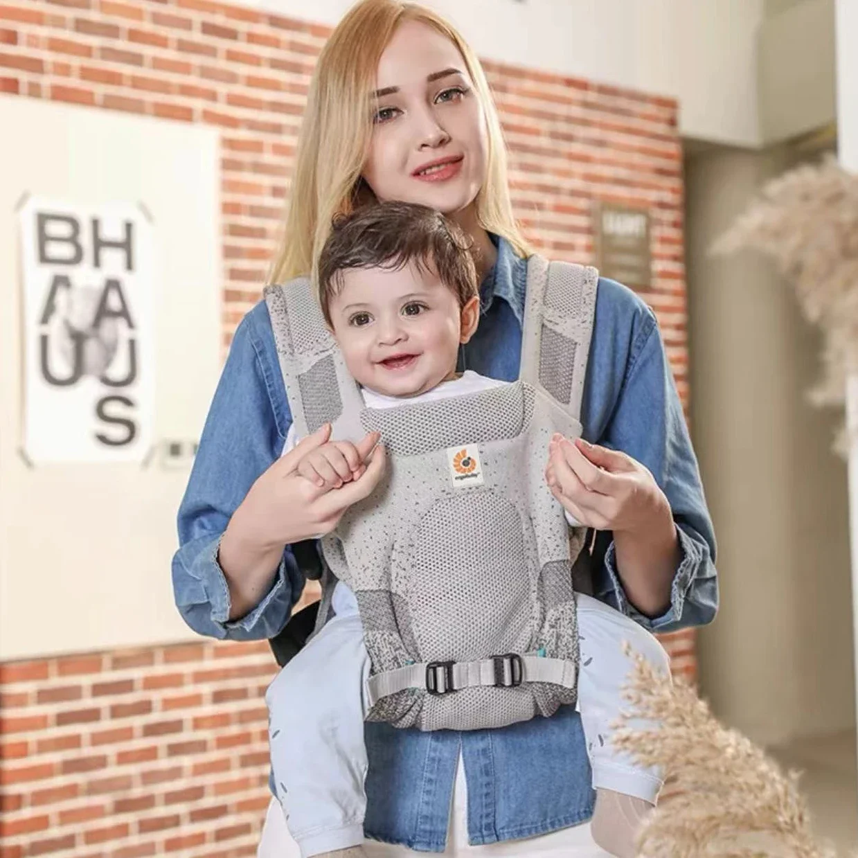 Aerloom Baby Carrier Ergonomic omni Baby Backpack Infant Baby Hipseat Carrier Front Facing Ergonomic Kangaroo Baby Wrap Sling