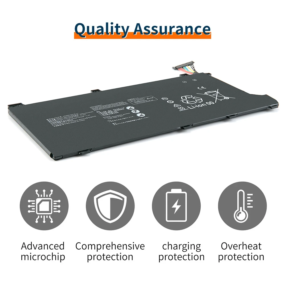 

BVbh HB4692J5ECW-31 3665mAh For Huawei HNL-WFP9 HNL-WFQ9 Laptop Batteries 2020) 15-53010TUY BohL-WDQ9HN BoB-WAH9P MateBook