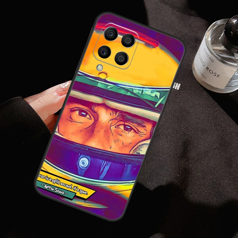 أيرتون سينا اللوحة الحال بالنسبة لسامسونج غالاكسي M54 M34 M14 M13 M15 M36 M55 M35 M56 M16 M31 M11 M53 M12 M32 M52 M06 #2