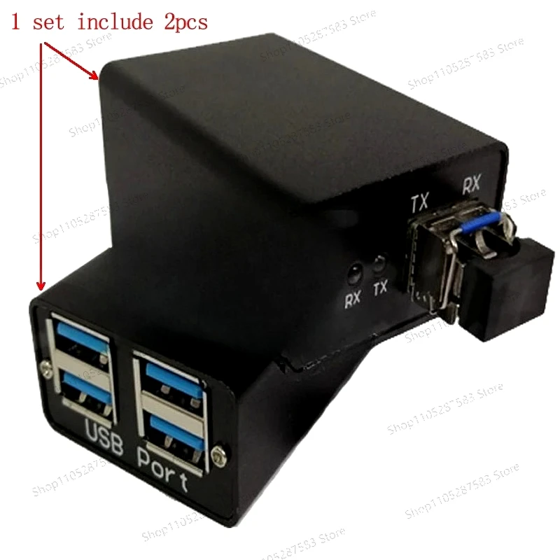 USB industrial touch screen optical transceiver USB3.0 fiber optic extender USB3.0 optical transceiver USB3.0 optical isolation