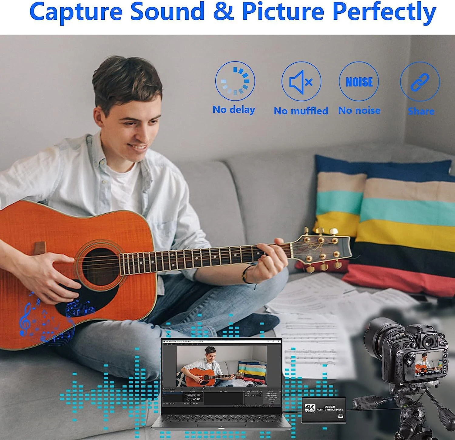 USB 2,0 Video-Capture-Karte 4k HDMI-kompatible Video-Grabber Live-Streaming-Box-Aufnahme für ps4 Xbox Telefon Spiel DVD HD-Kamera