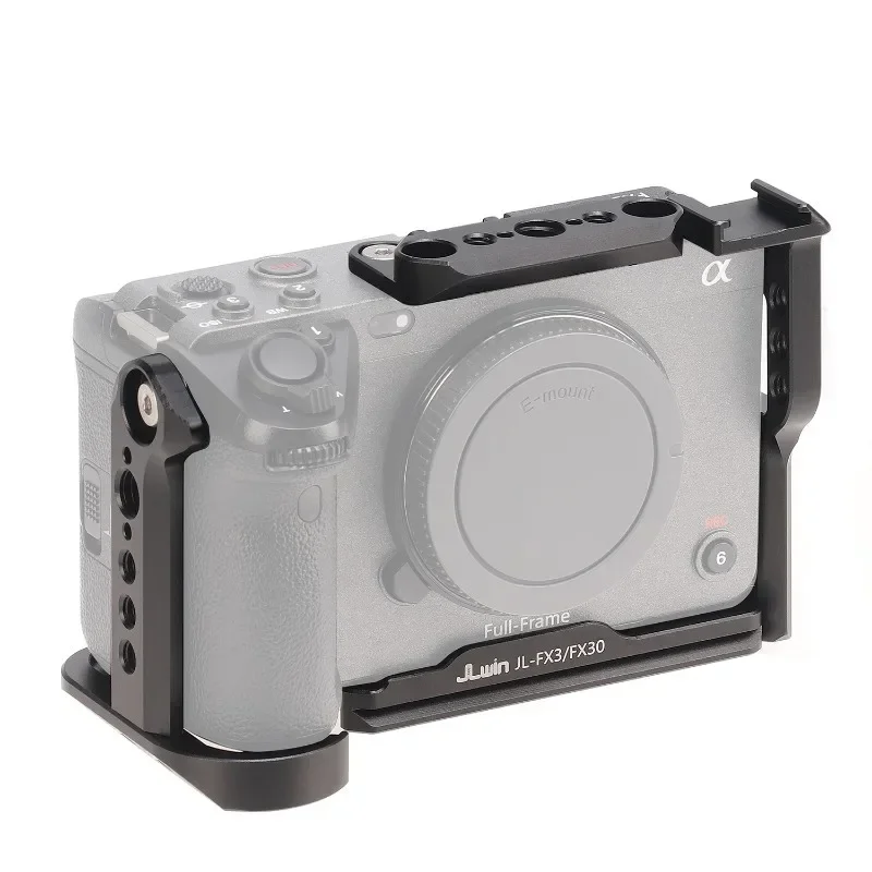 Arri Hole Arkah Dovetail GrooveCamera Cage สําหรับ Sony FX30/FX3 กระต่ายสําหรับ Sony Micro-กล้องเดี่ยวกรอบป้องกัน Arr