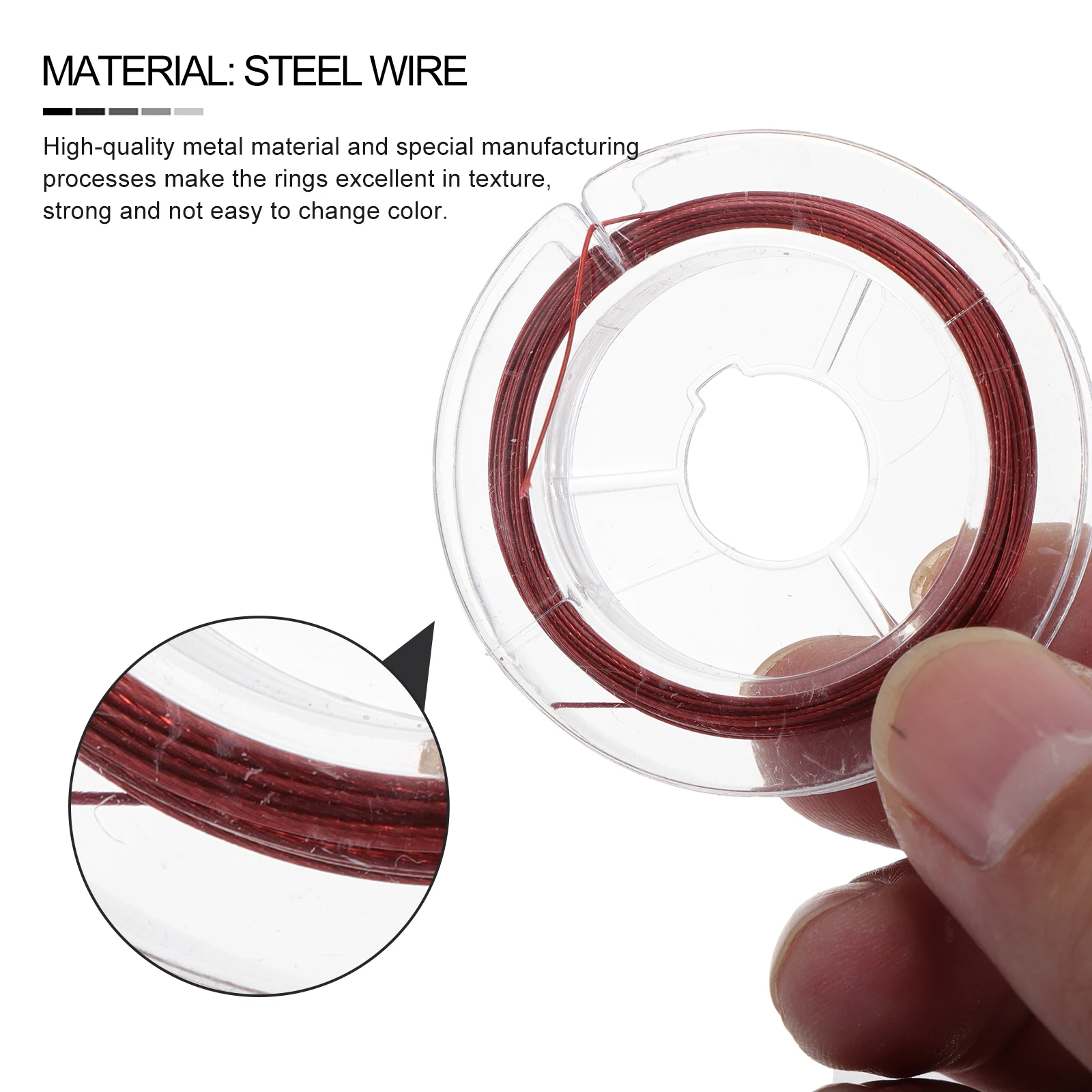 

10m Jewelry Making Wire Stylish Creative DIY Steel Wire for Necklace Bracelet Dangle Key Chain Sweater Chain Anklet