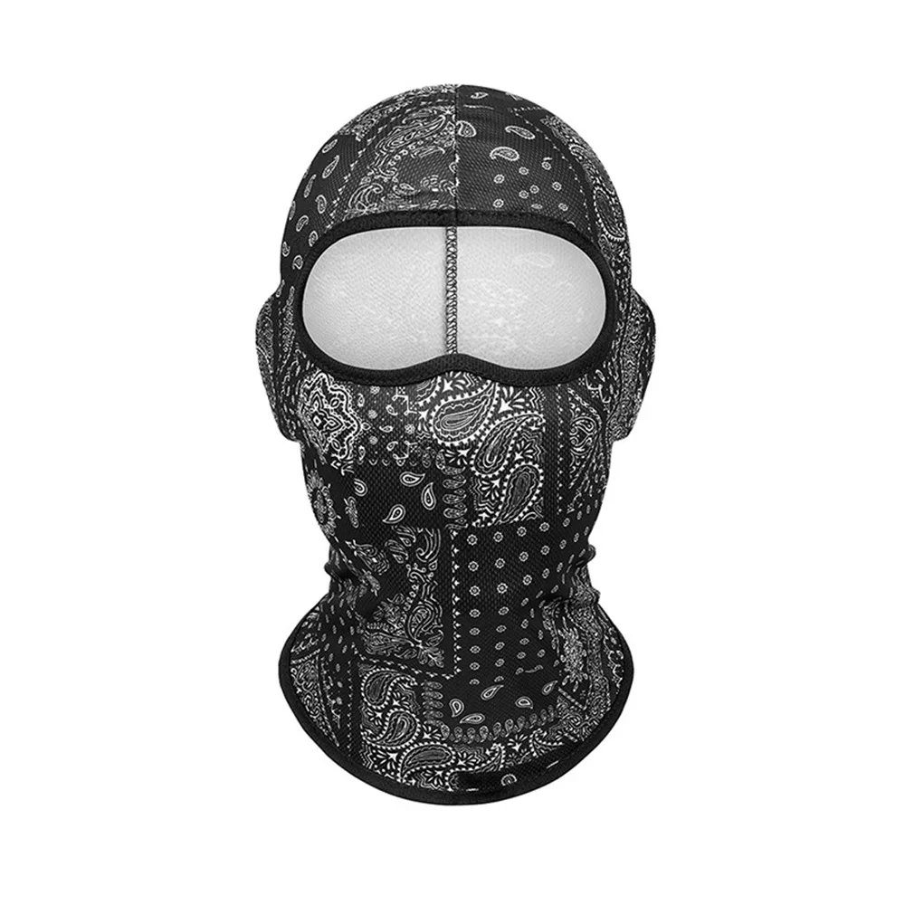 

Ice Silk Cool Balaclava Breathable Sun Protection Motorcycle Cycling Mask Quick Dry Face Cover Headwear Motorcycle Riding