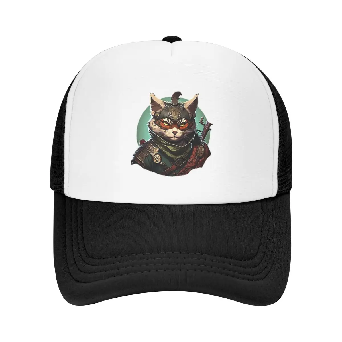 Cats Anime Samurai Sword 1 Cap Fashion Casual Mesh Baseball Caps Adjustable Hat Hip Hop Summer Unisex Baseball Hats