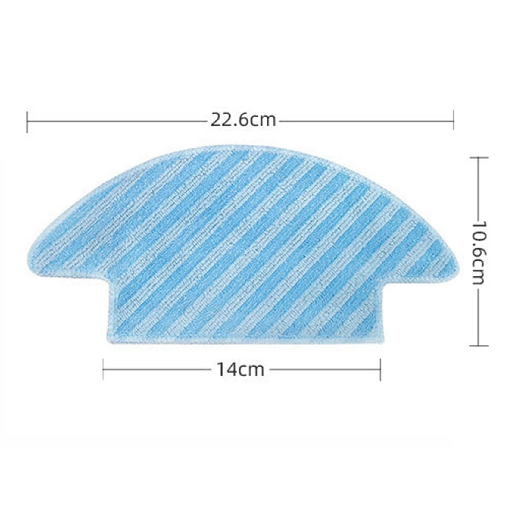 【مشعبية】4 قطع ملحقات ممسحة للمكنسة الكهربائية الروبوتية Lefant M210، ممسحة قفل قوية قابلة للغسل وإعادة الاستخدام