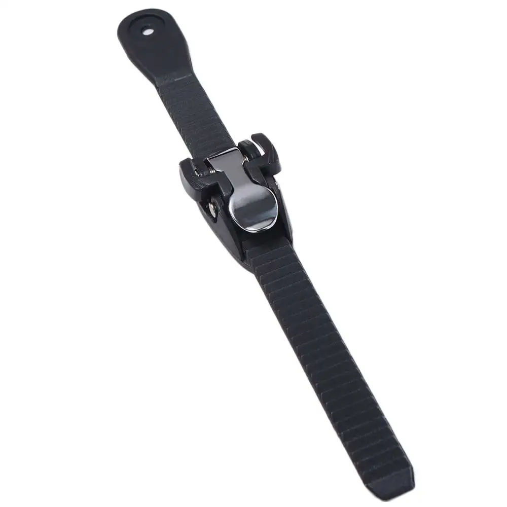 تحديد حزام أحذية التزلج الأشرطة قابل للتعديل المهنية أحذية التزلج الأسطوانة مشبك سبيكة الأسود أحذية التزلج مشبك