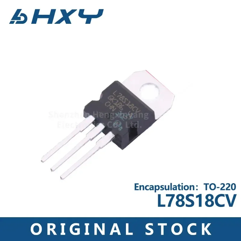 10PCS    L78S18CV L78S18C L78S18 package TO-220 18V output linear regulator