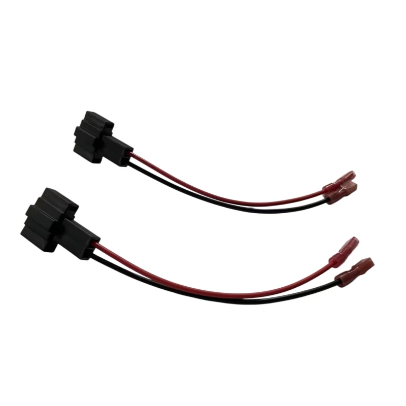 2Pcs Speaker Cable Adaptor Plug Replacement For Audi A1 A3 A4 A5 A6 A7 A8 Q2 Q3 Q5 Q7 Tt R8 Wire Harness Adapter Connector
