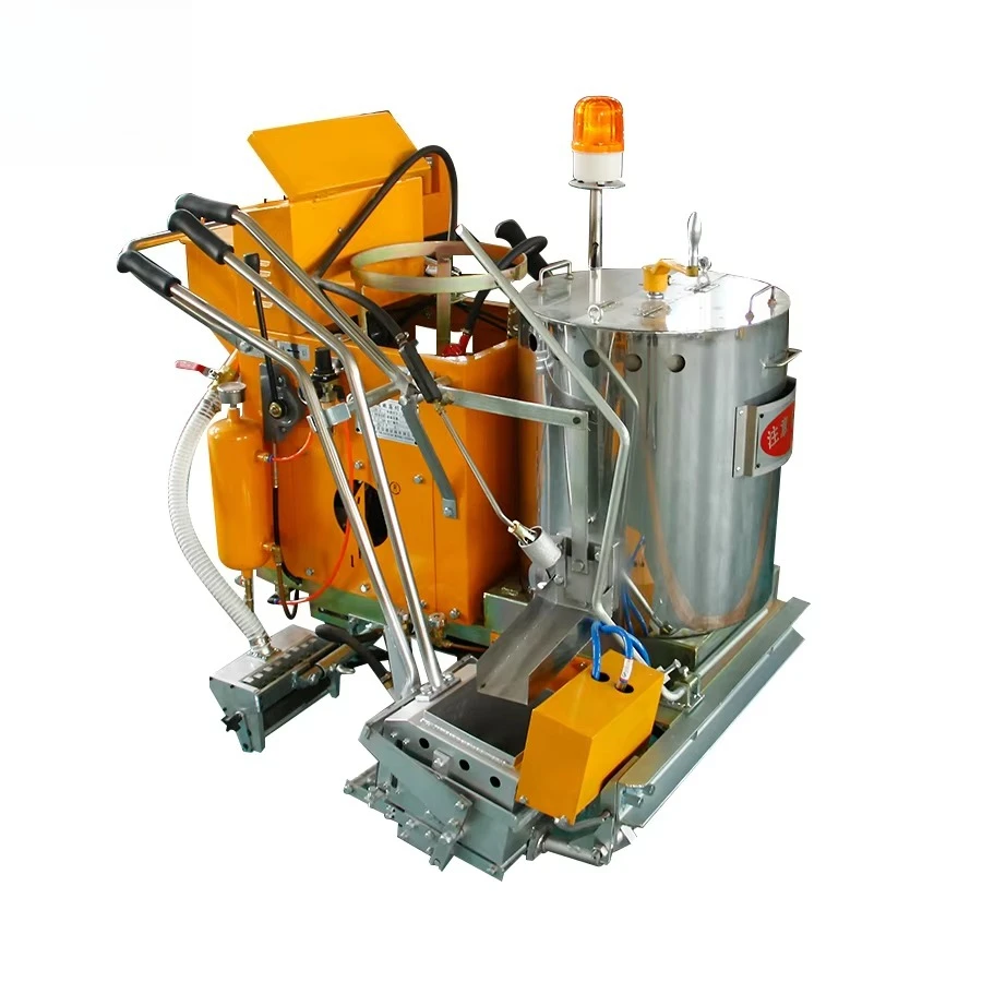 Direct Sale Hot Melt Road Marking Ribs Line Machine Made in China Cheap Price Pavement Marking Machine
