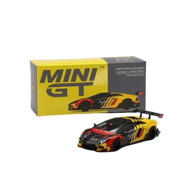 Modèle de voiture Lamborghini LP700 Aventador, échelle 1:64 LB, MF ite, pièces de collection décorées, cadeau d'anniversaire pour garçon