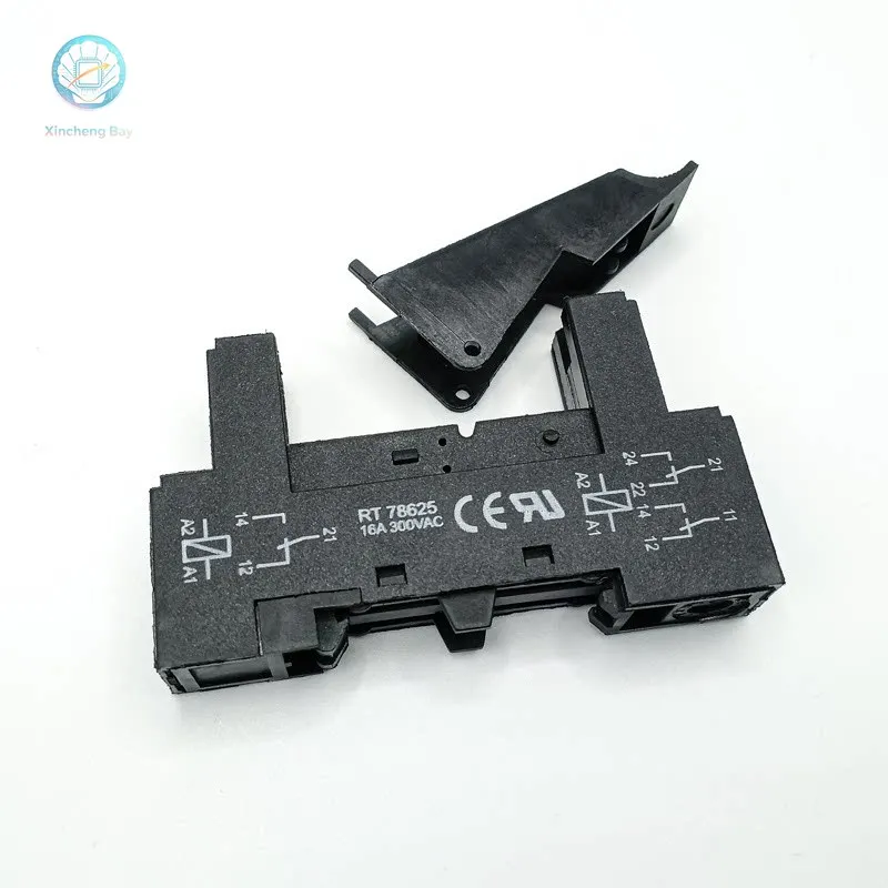 Relay base RT78625 14F-2Z-C2 collocation G2R-2 JQX-14F-2 HF115F 8 holes Socket