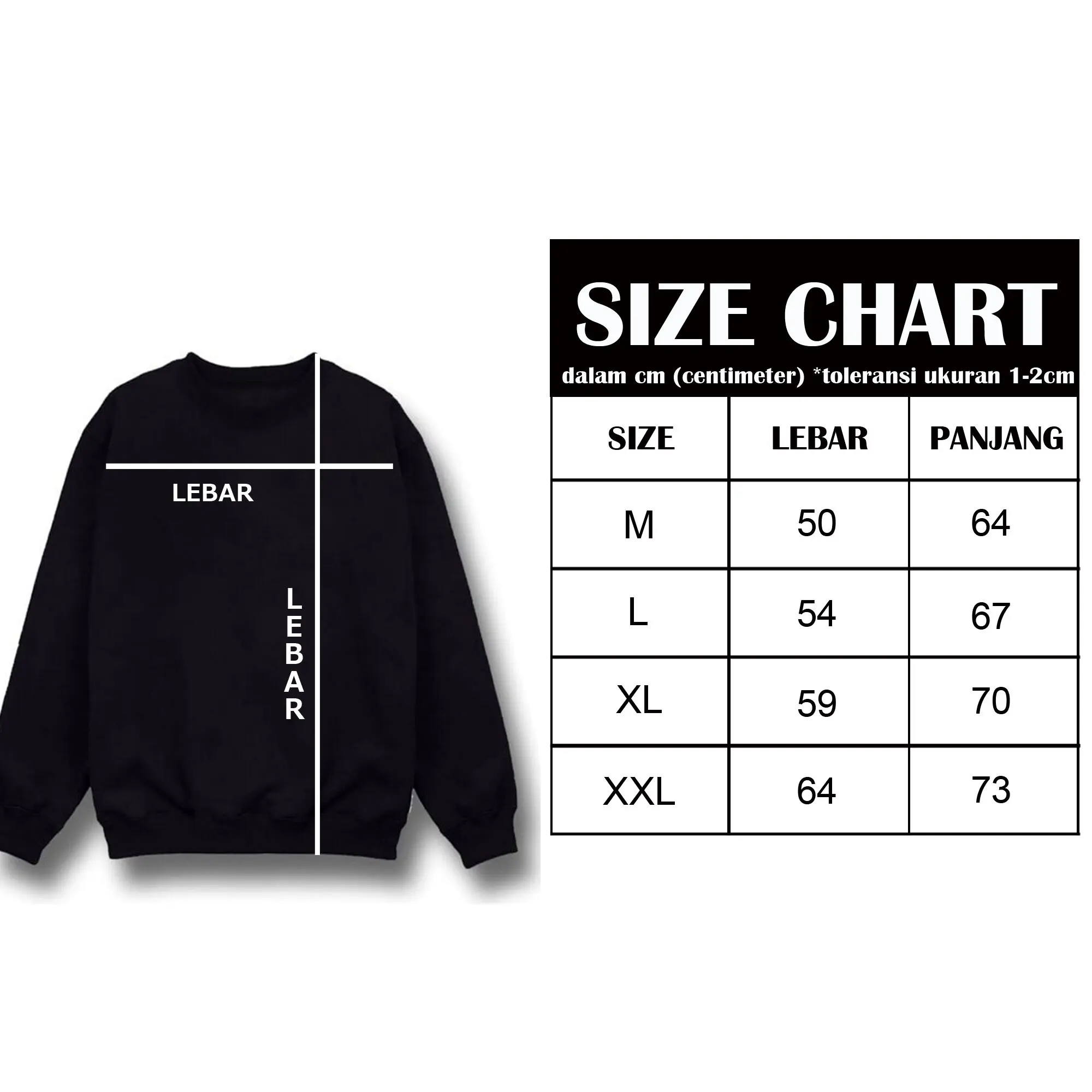 Sweater Crewneck Anime Jujutsu Kaisen Yuji Itadori Megumi Satoru Gojo Nobara Kugisaki Maki Toge Inumaki Panda Baju