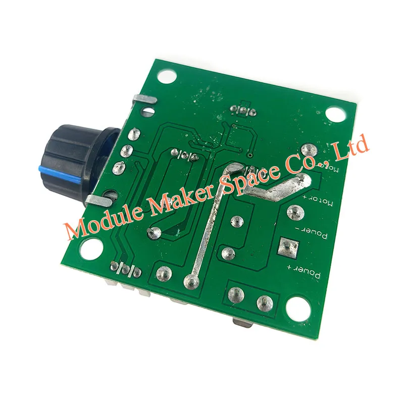 High Efficiency 0.01-400W DC Motor Speed Controller, 13kHz 10A 12V-40V PWM Stepless Variable Speed Regulator