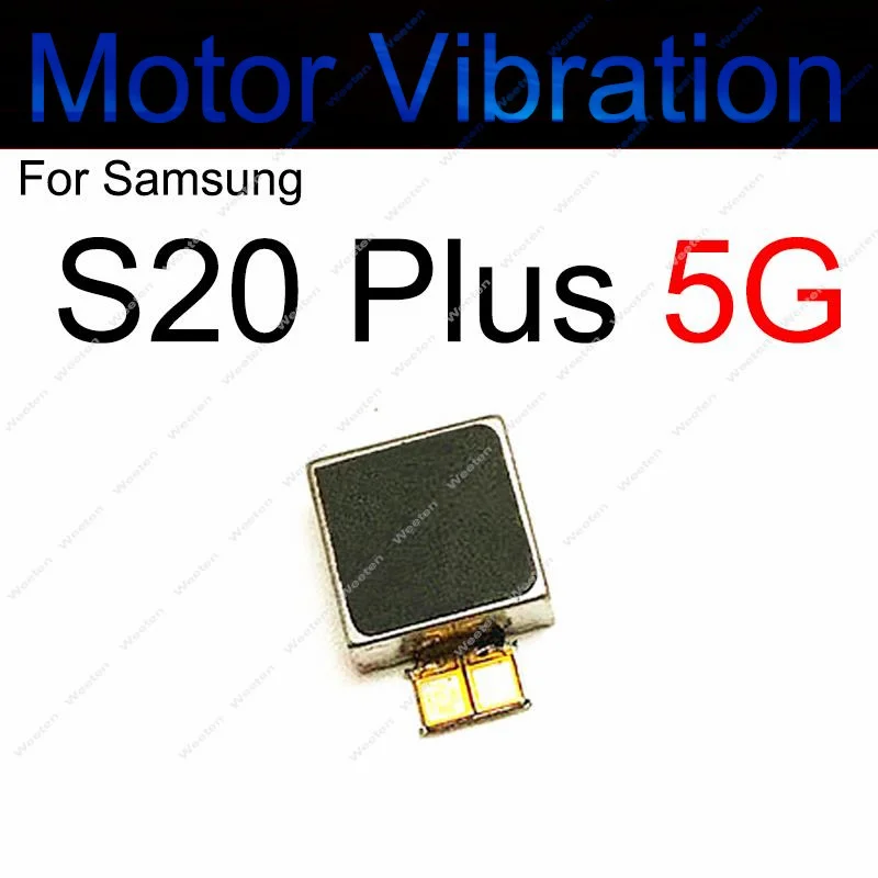 Motor Vibrator For Samsung Galaxy S6 S7 Edge S8 S9 S10 S20 Plus S20Ultra S20FE S10e Cell Phone Motor Vibration Module Flex Cable