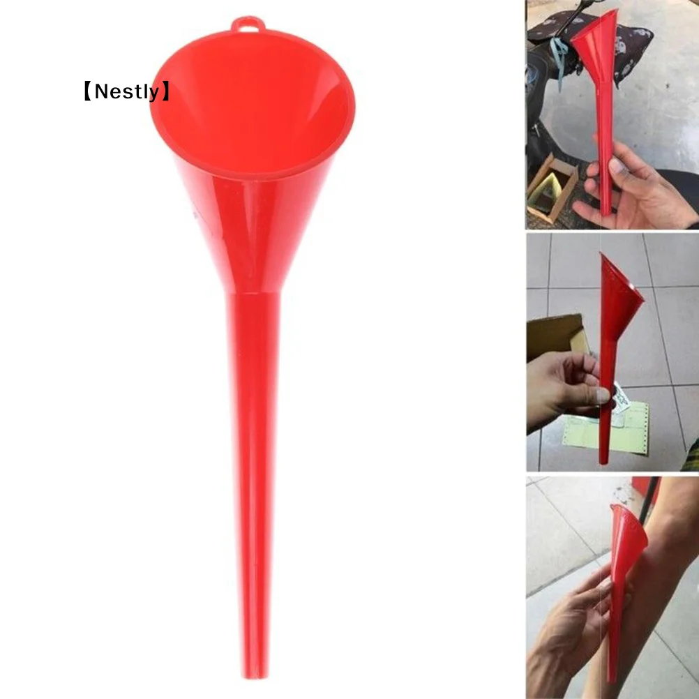 Car Refueling Funnel Petrol Engine Oil Additive Motorcycle Farm Machine Funnel〔Nest〕