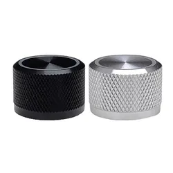 4pcs Aluminum Plastic Translucent Knob Cap Car Volume Adjustment Potentiometer Knobs Knurled 22*15mm Infiniti FX37 Hyundai ix35