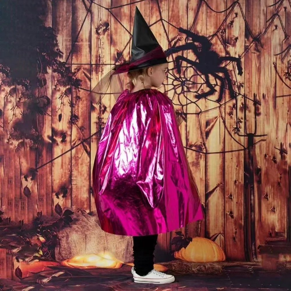 クールな多目的死神マントコートナイトクラブバードレスハロウィン子供ケープコスプレ衣装小道具魔女ローブウィザード