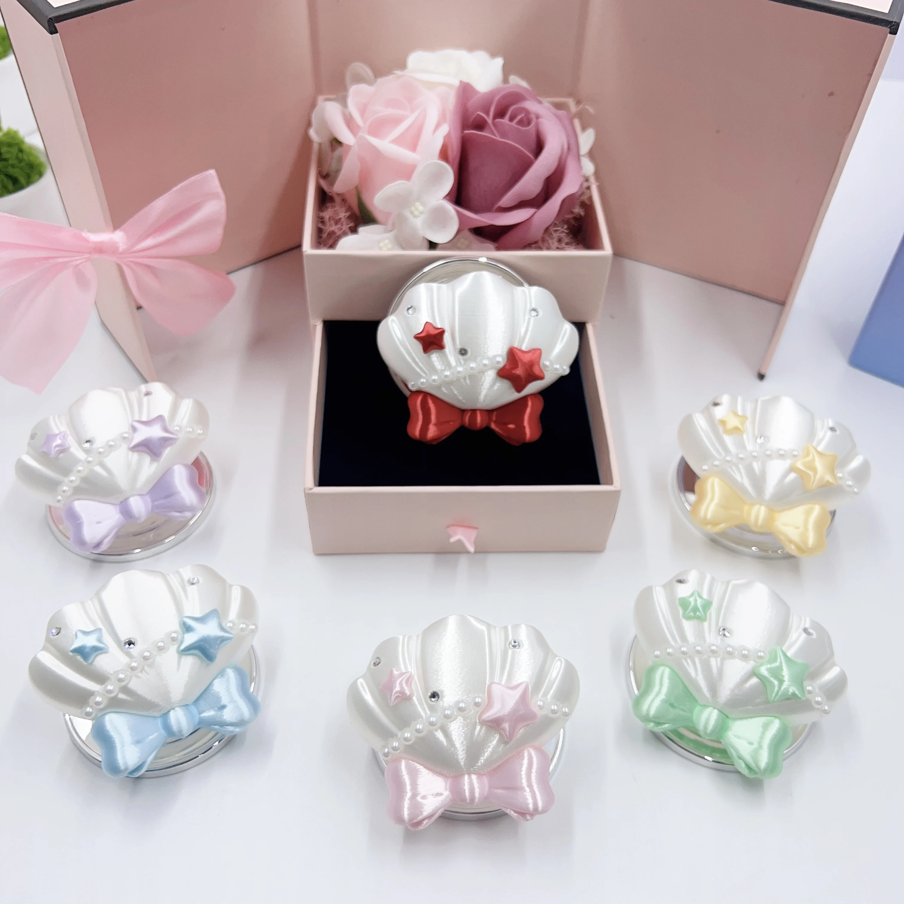 3D Shell Star Bow Pearl Phone  - Phone Accessories Video recension och pris