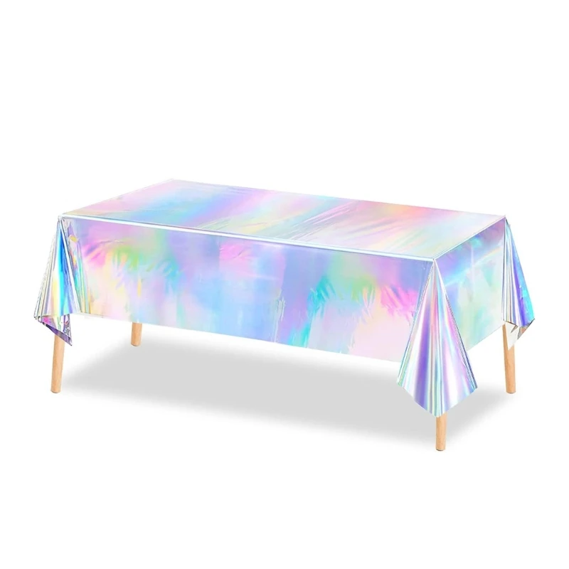  Shinys Lasers Design Party Table Cover Durable Waterproofs For Special Event
