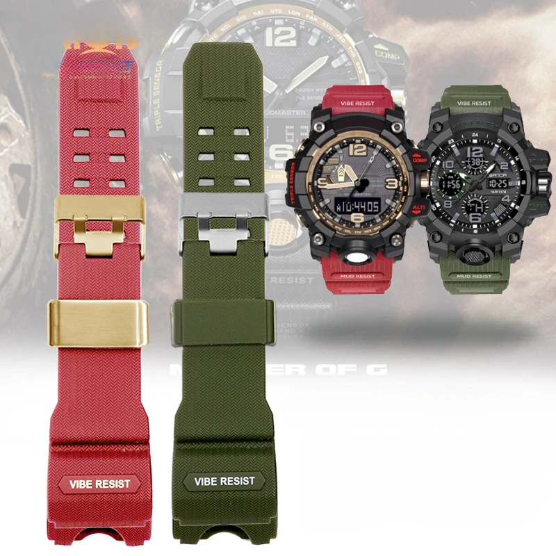 Men's for G-SHOCK Casio Big Mud King Gwg1000gb Durable Watch Band High Quality Resin Silicone Replace Original Watchbands