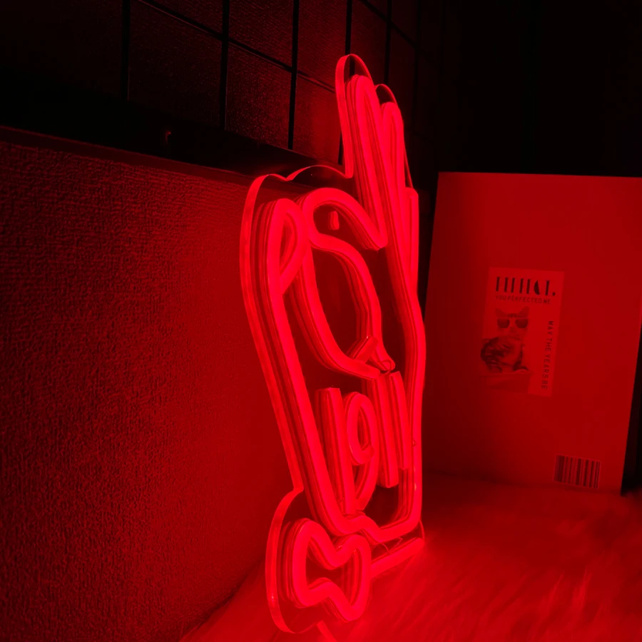 علامات KAP Fraternity Sorority النيون لديكور الحائط، هدايا عيد ميلاد الأخوة، هدايا Sorority Sings، تعمل بمنفذ USB #4