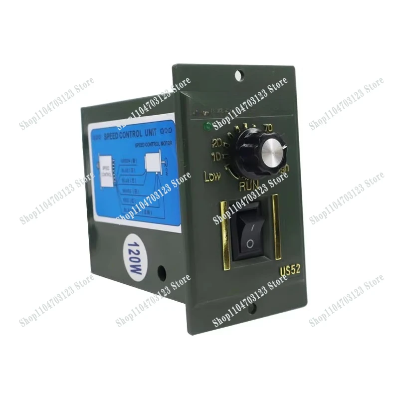 2026 hot-selling US52ABS speed controller 400W120W motor speed precision point regulator control device