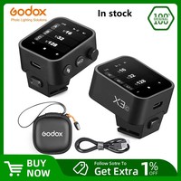 Godox X3 TTL HSS 2.4G Wireless Flash Trigger OLED Touch Screen Transmitter Quick Charge for Canon Nikon Sony Fujifilm