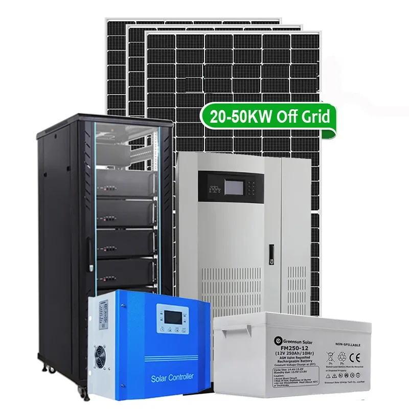 ZHT 10kW Complete Off Grid Solar System PV Kits Off Grid Solar Power System Kit